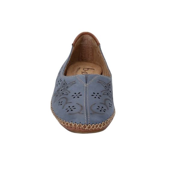 Born CONCEPTS b.o.c Women's Poha Leather Slip-On Flat Loafer Blue 8.5 EUC - Picture 3 of 13